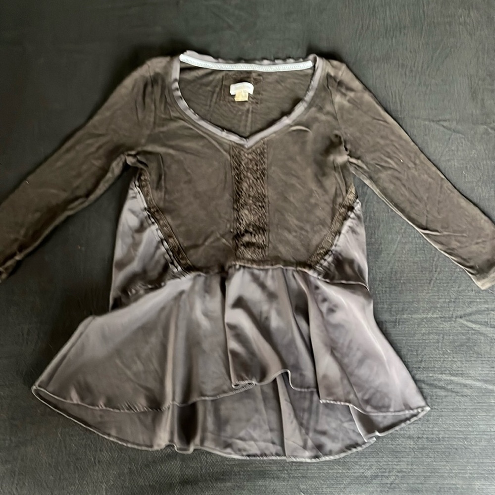 Anthropologie Brown blouse